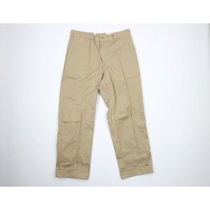 NOS Vtg 50s Penney's Mens 34x29 Sanforized Vat Dyed Cotton Army Twill Pants USA